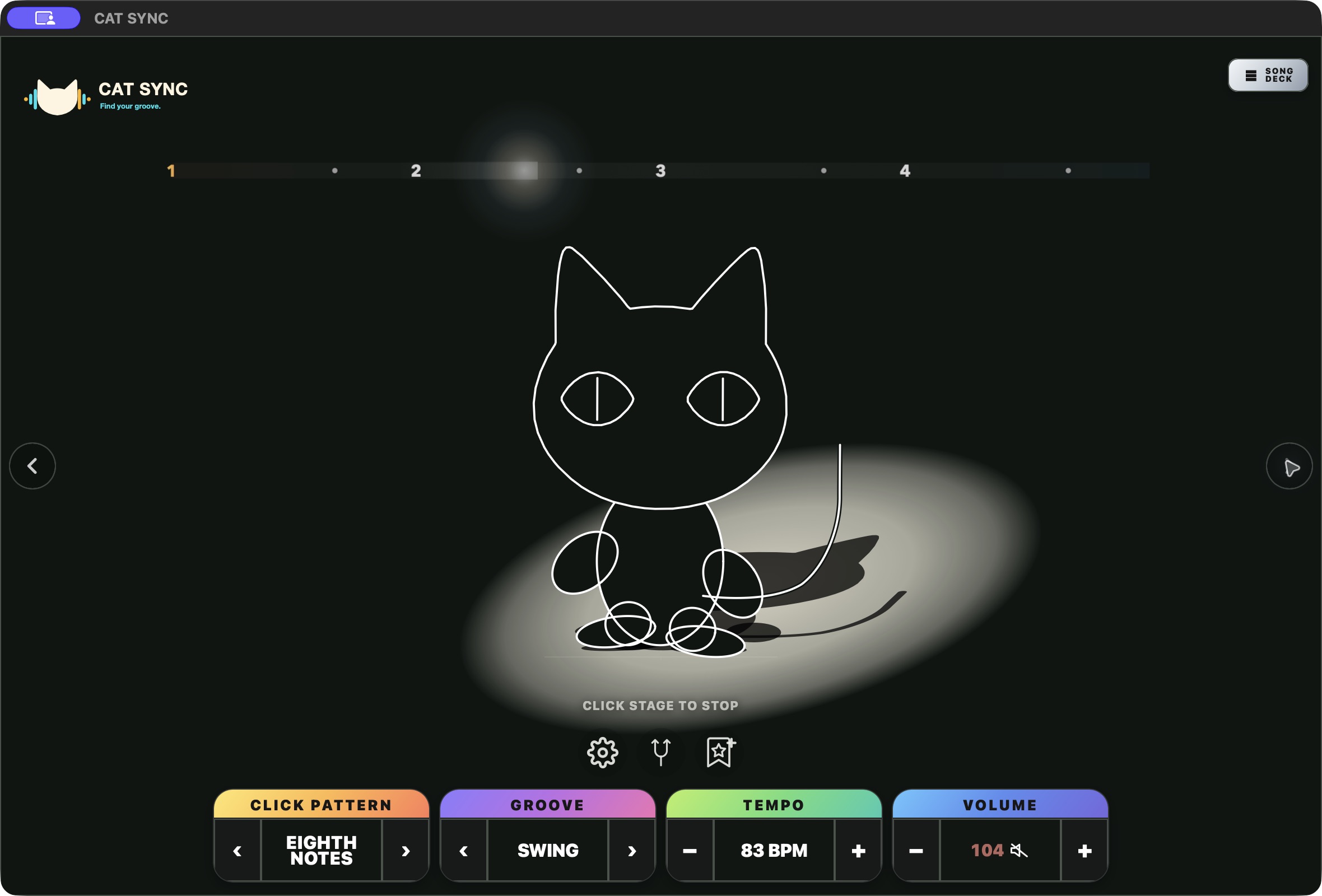 DANCER · CAT SYNC