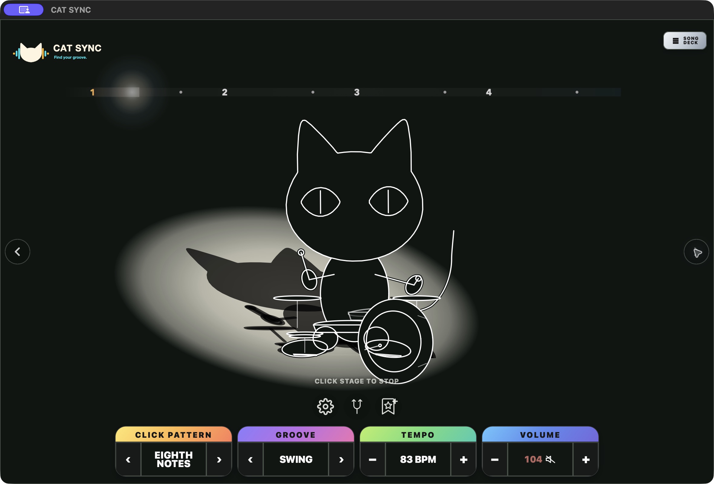 DRUMMER · CAT SYNC