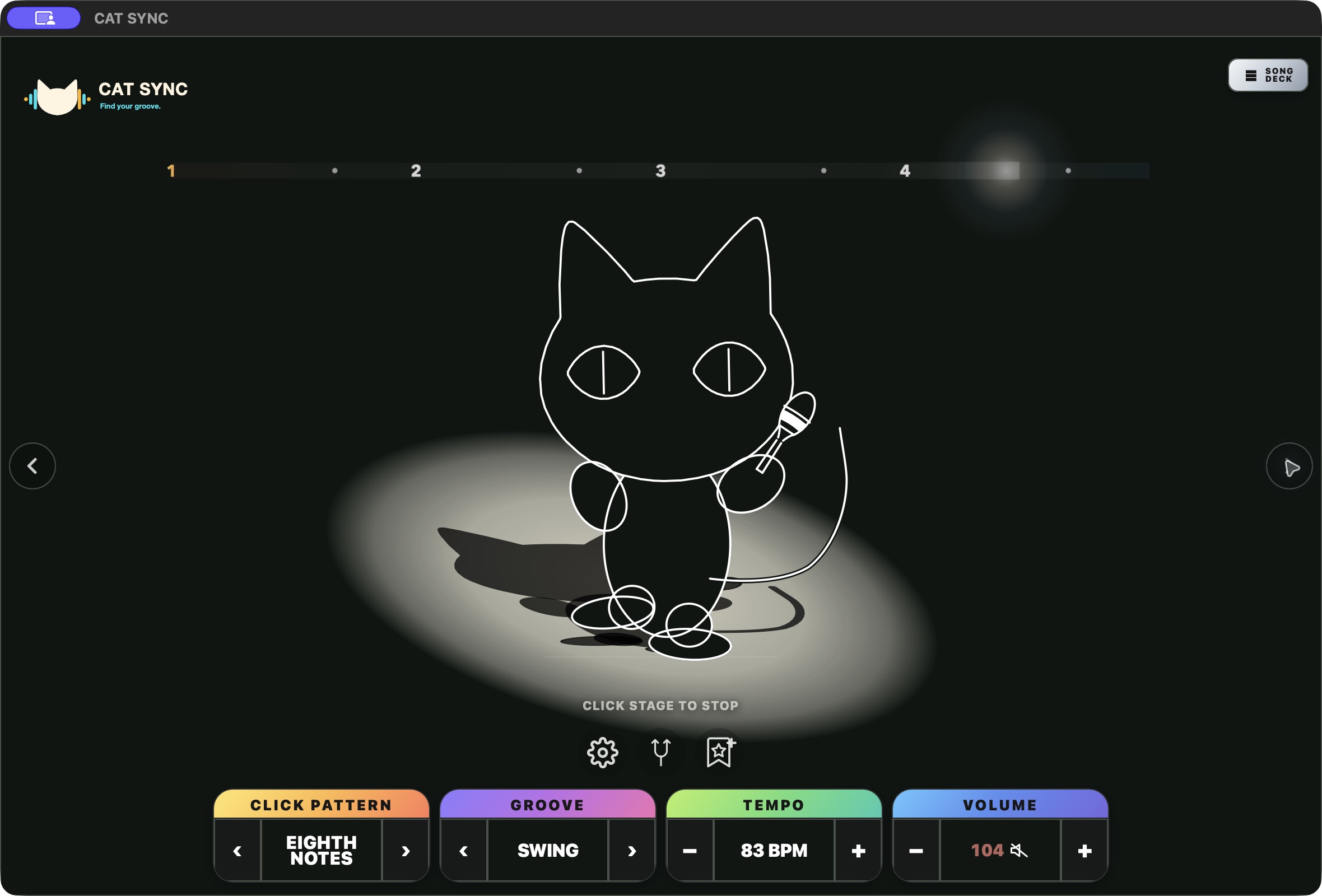 STEP · CAT SYNC